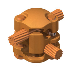 bolted-copper-cable-cross-clamps